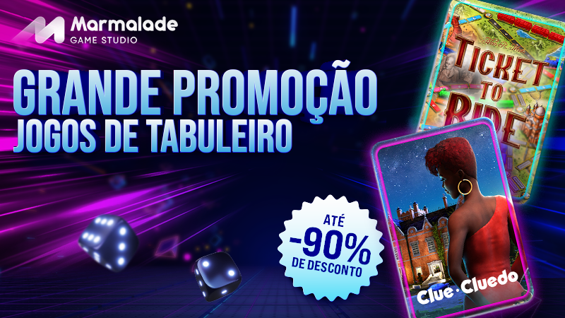 Marmalade Game Studio Grande Promoção Jogos de Tabuleiro