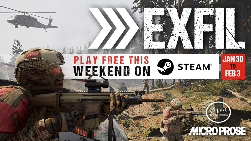 EXFIL - Major Updates & Free Weekend Deployment Incoming! - Steam News