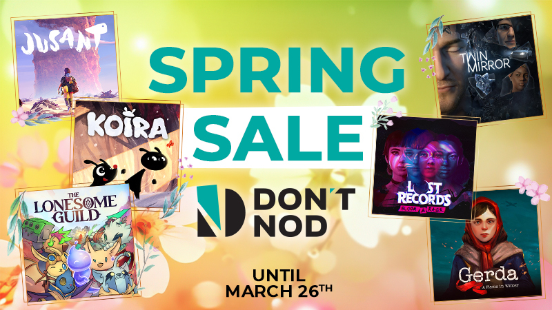 Spring Nod DON'T NOD Spring Sale