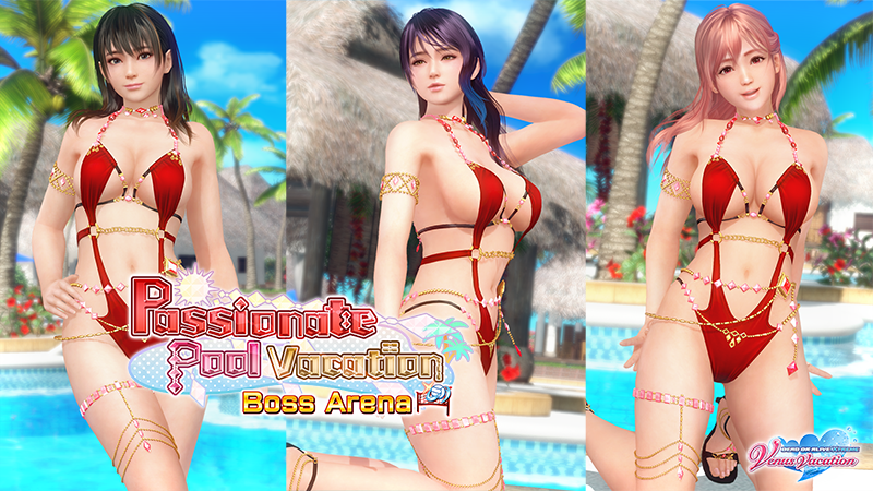 New event “Boss Arena ～Passionate Pool Vacation～” starts! Up to 60 Free Draws!