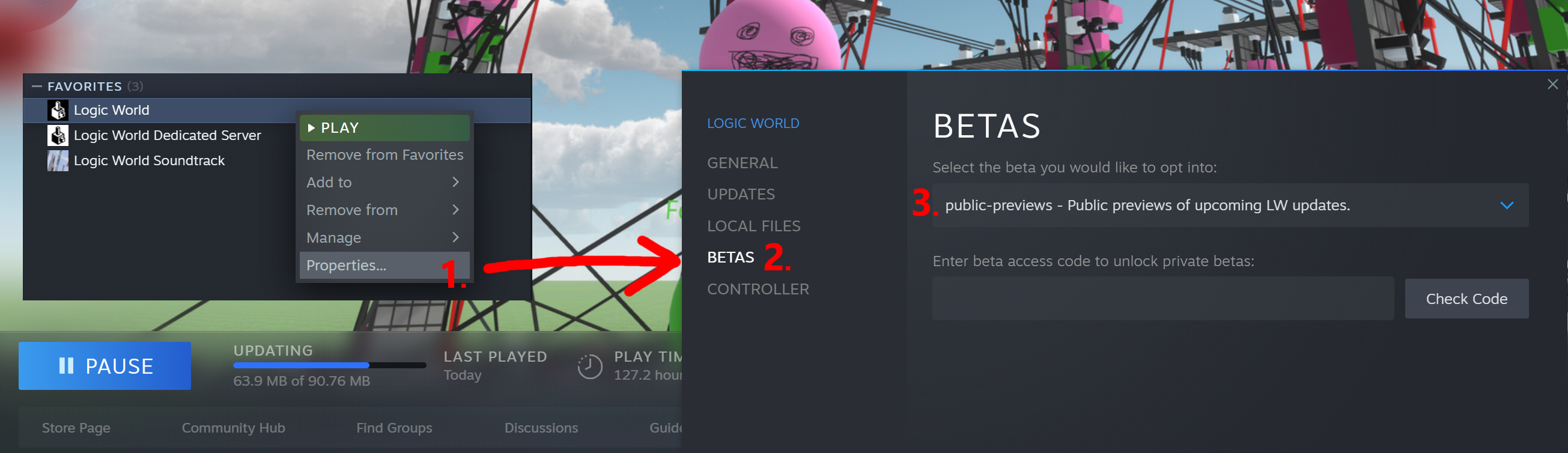Steam post image
