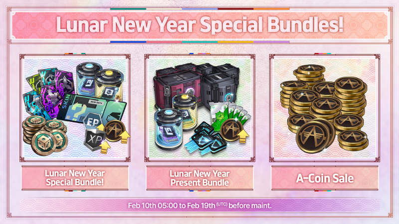 Lunar New Year Login Event & Special Bundles!