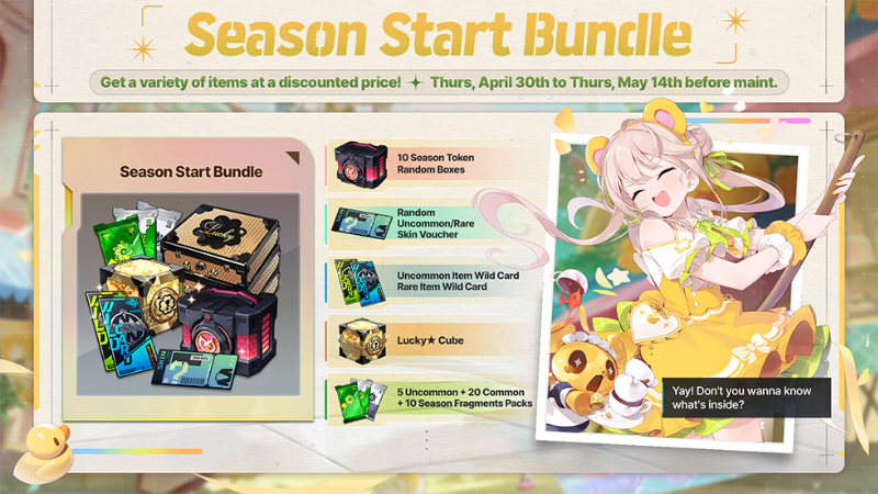 Season Start Bundle Release