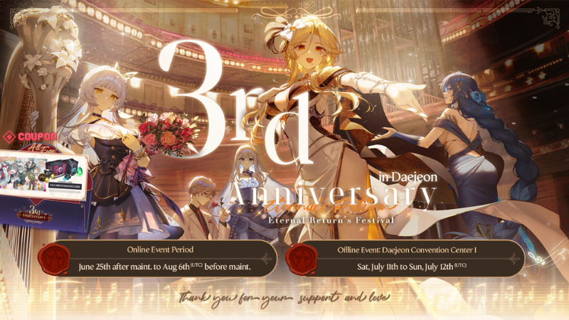 Eternal Return's 3rd Anniversary Festival in Daejeon