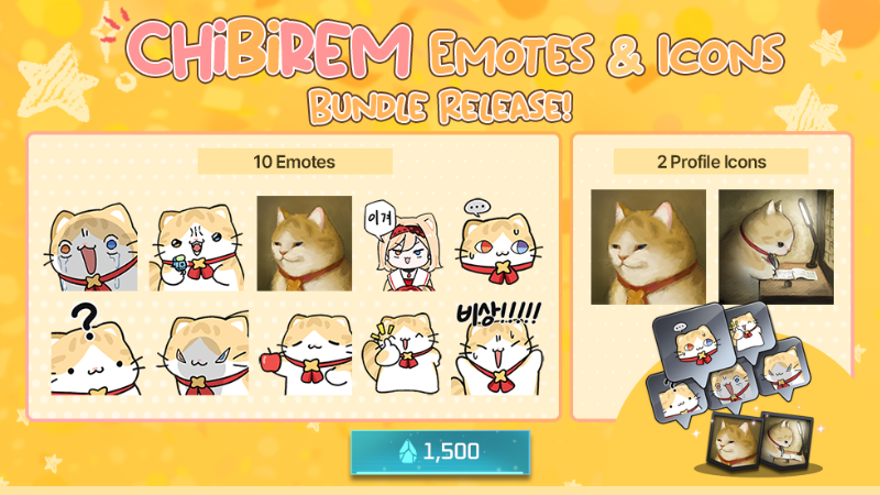 Chibirem Emotes & Icons Bundle
