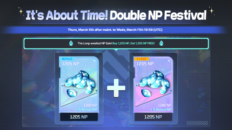 It's About Time! Double NP Festival!