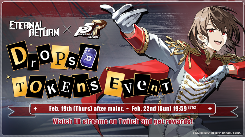 Eternal Return x Persona 5 Royal Collab Drops!