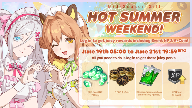 Mid-Season Gift & Hot Summer Weekend!