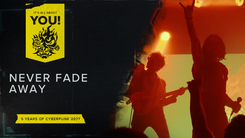 赛博朋克 2077 It’s All About You! — Never Fade Away · It’s All About You! — Never Fade Away