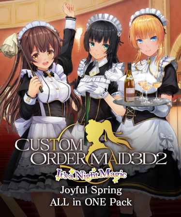 CUSTOM ORDER MAID 3D2 It's a Night Magic Joyful Spring ALL in ONE Pack is here!
