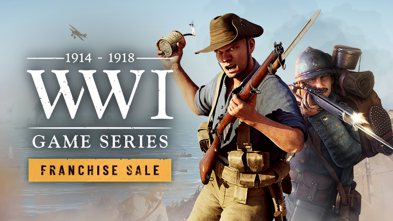 Celebrate 12 years of WW1 Game Series with the Great Franchise Sale!