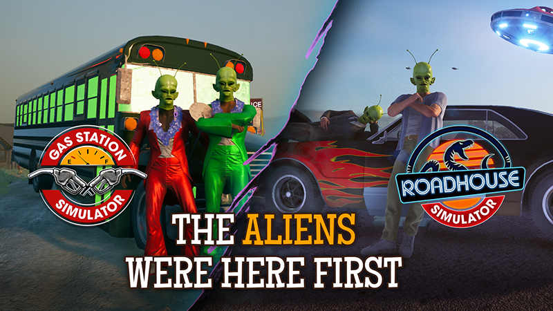 The Aliens were here first ????????