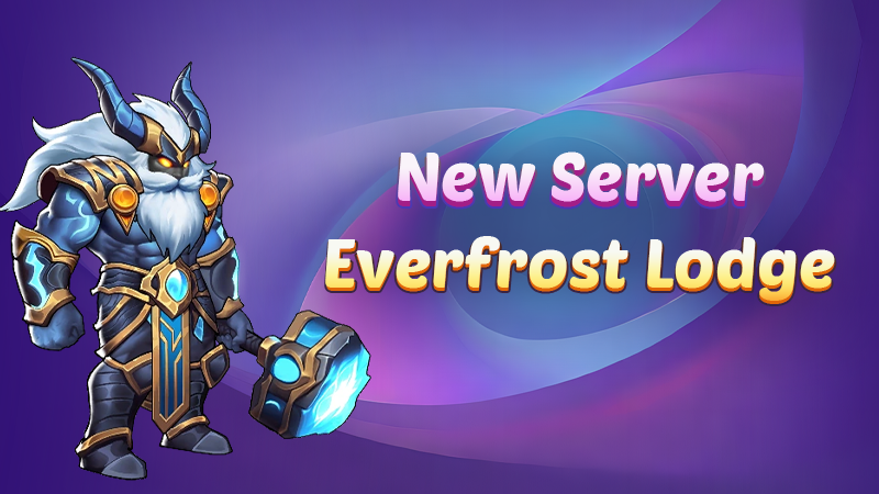 New server – Everfrost Lodge!