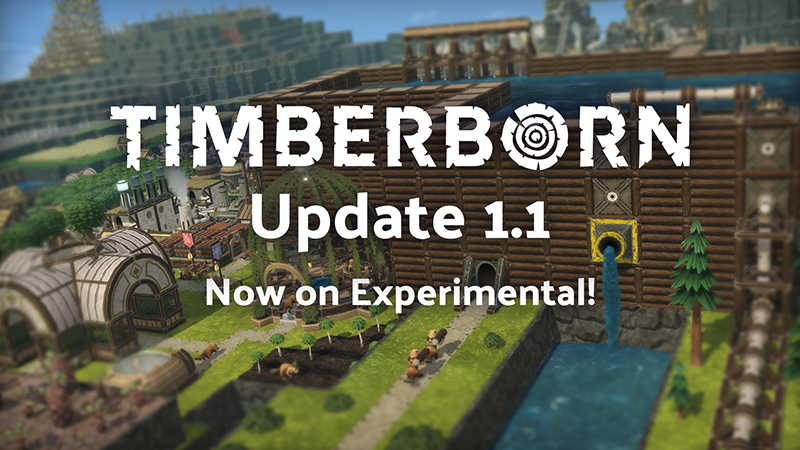Timberborn 1.1 now live on the experimental branch