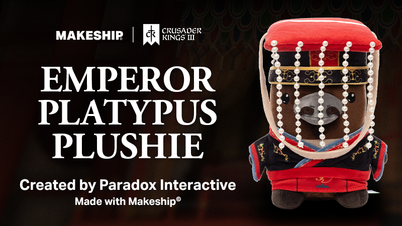 Majesty Beneath the Heavens: The Emperor Platypus Plushie