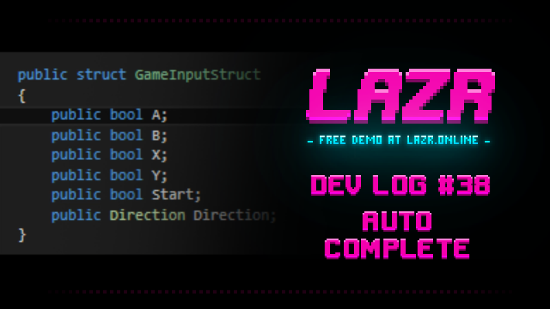 LAZR - A Clothformer - Dev Log #38 - Steam News