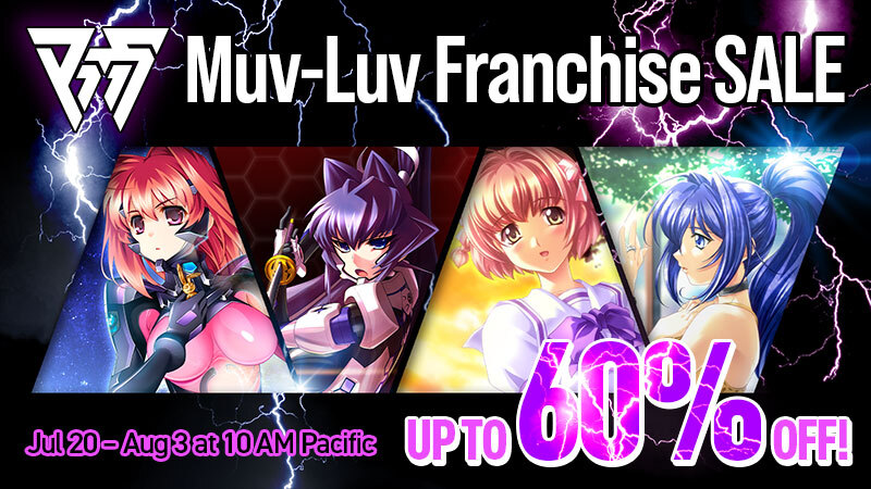 Muv-Luv Franchise SALE Now On!
