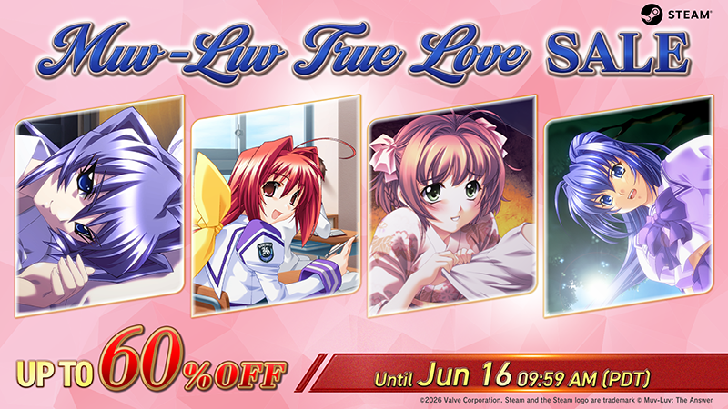 Muv-Luv and Muv-Luv Alternative Soundtracks Now Available!