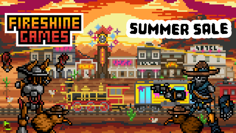 The Fireshine Games Summer Sale is Live! ☀️