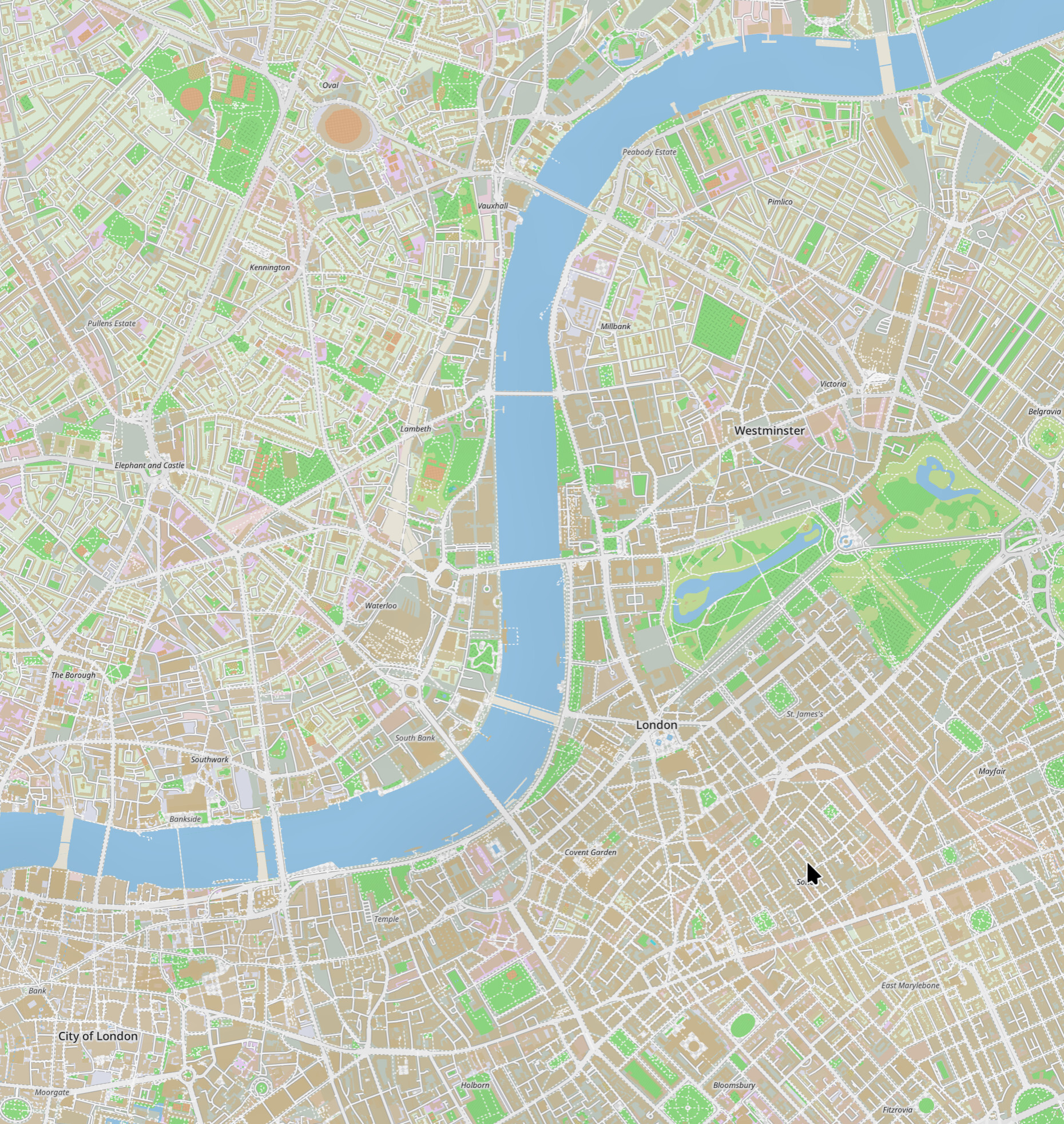 Custom map sources