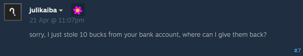 Steam post image