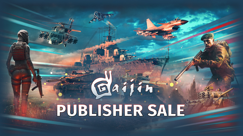 Gaijin Publisher Sale!