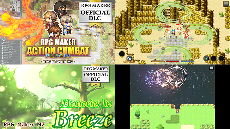 RPG Maker MZ - Official DLC: Action RPG Plugin Collection and Field ...