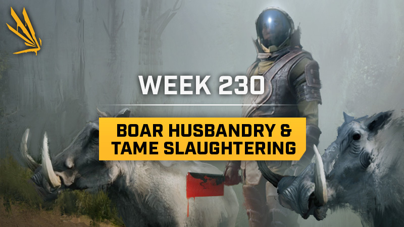 Icarus Week 230 Update | Boar Husbandry & Tame Slaughtering