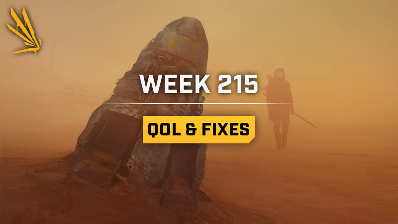 Quality of Life & Fixes