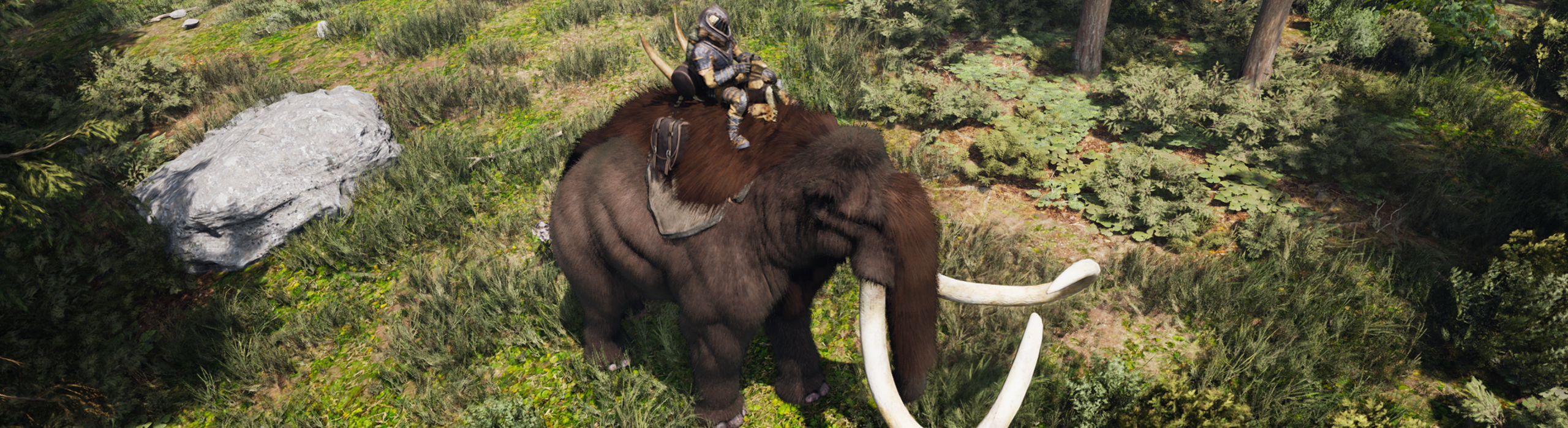 Woolly mammoth preview art