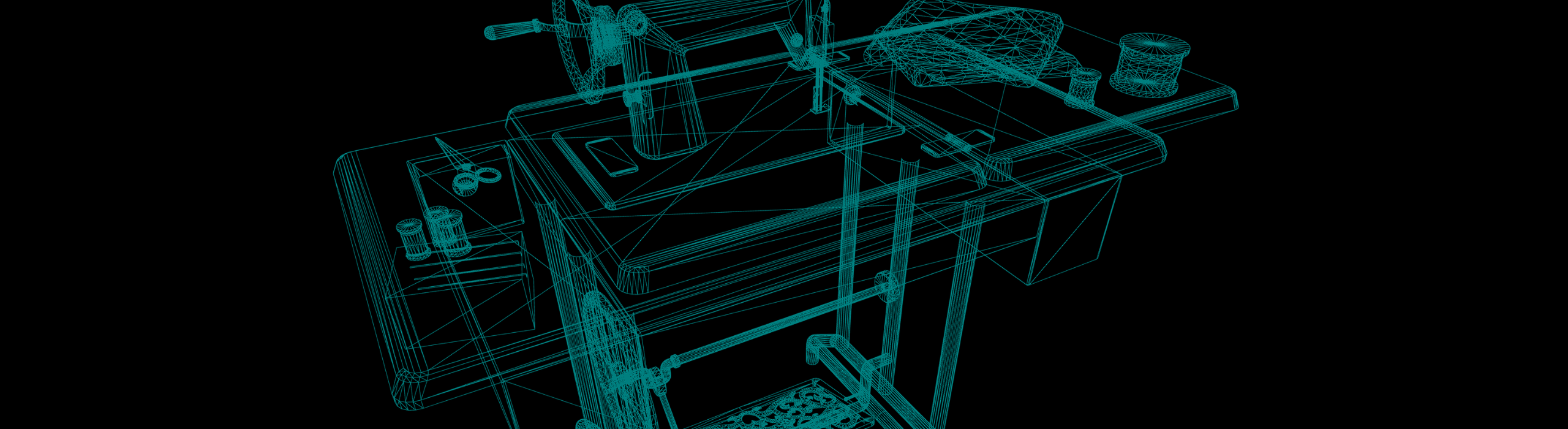 Distance Field Mesh Example