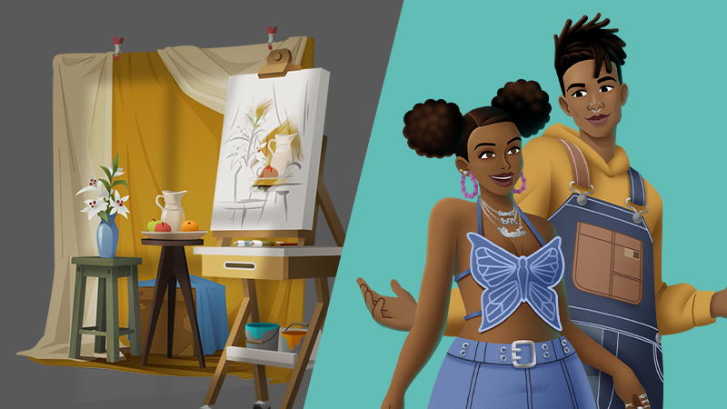 The Sims™ 4 Creative Sparks Bundle* Is Available Now