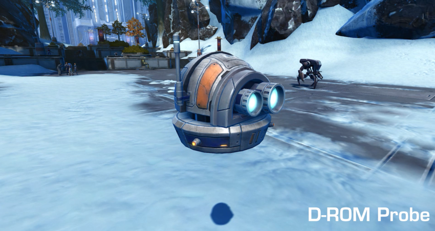 D-R0M Probe Pet Droid