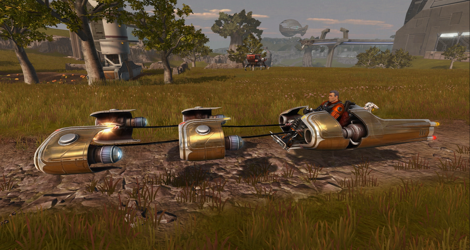 Vectron Tinsel Taxi Mount