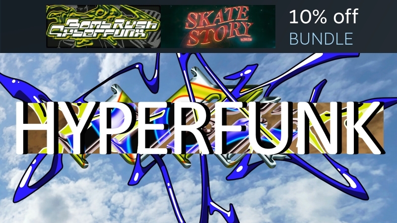 Bomb Rush Cyberfunk - HYPERFUNK & BRC × Skate Story bundle - Steam News