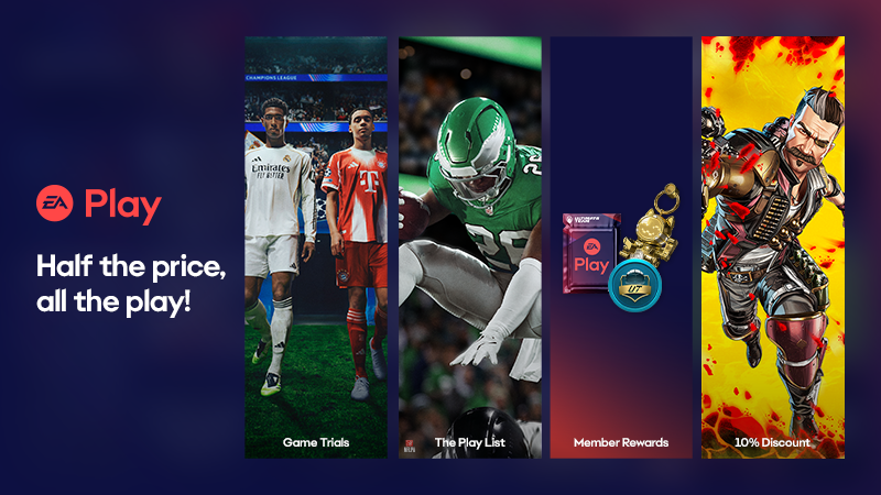 Receba 50% de desconto no EA Play
