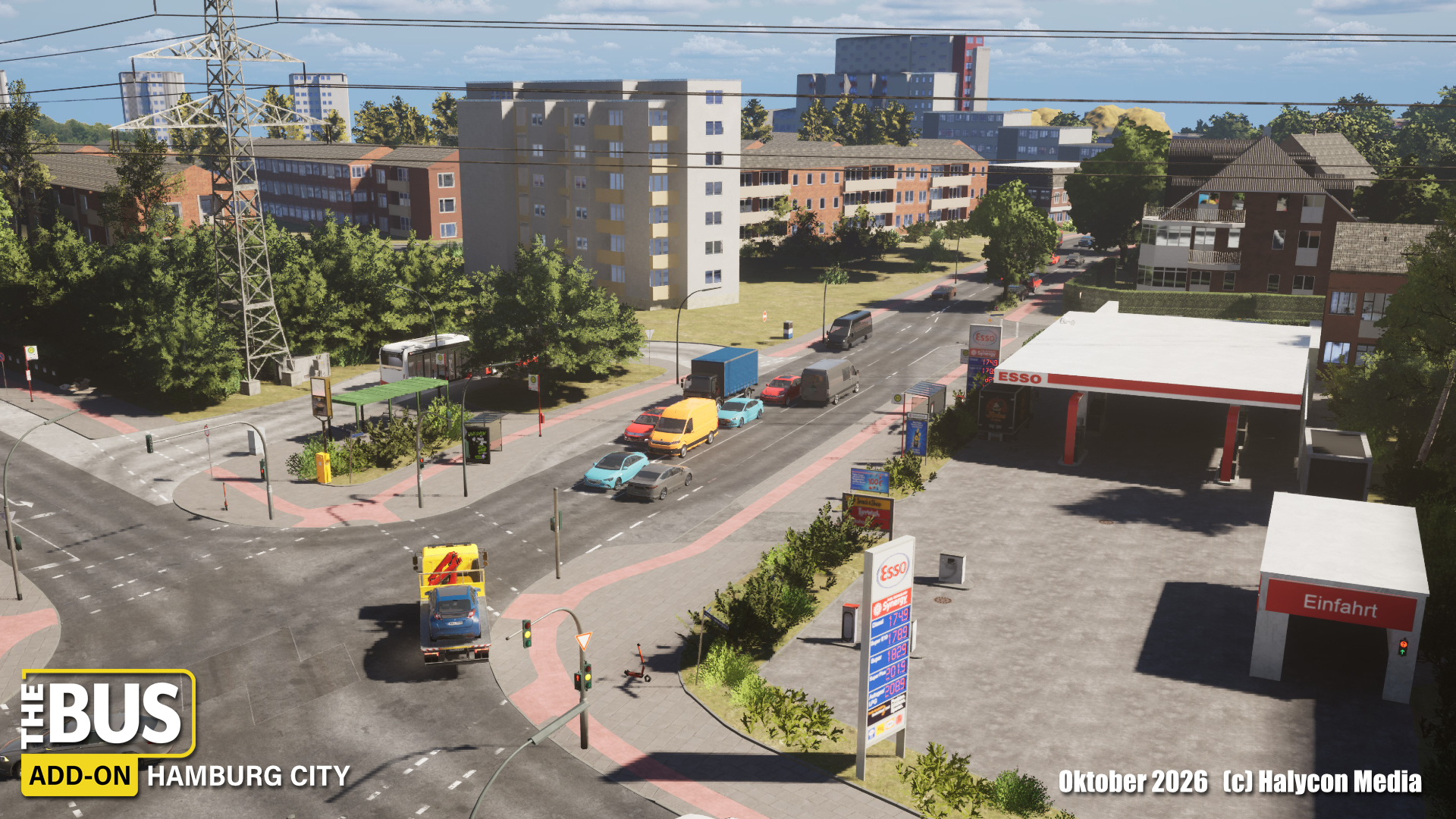 The Bus Hamburg DLC Screenshot 2