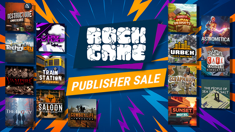 Daily Deals: RockGame Publisher Sale