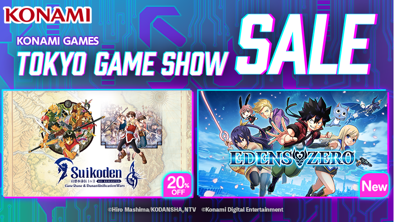 KONAMI TOKYO GAME SHOW Sale 2025 Is Now On!