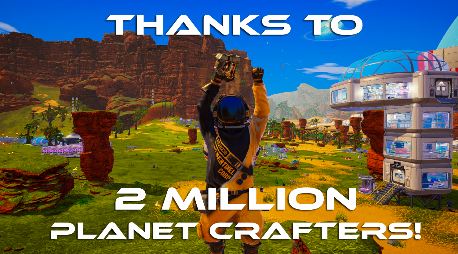 2 millions de remerciements (et autres nouvelles palpitantes) !