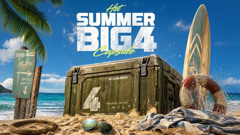 The Hot SUMMER BIG4 & BIG1 TEAL Lucky Capsule Open!!