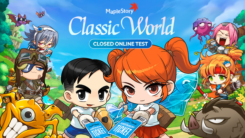 Sign Up for the Global MapleStory Classic World Closed Online Test