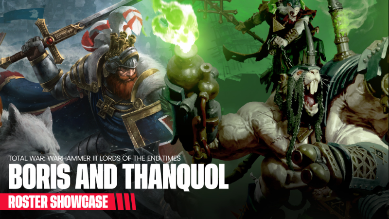 Boris Todbringer's & Thanquol's Roster Showcase