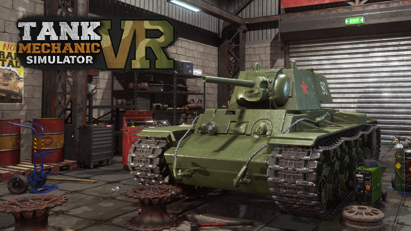 Steam :: Tank Mechanic Simulator VR :: Watch it! Tanks in VR are coming!