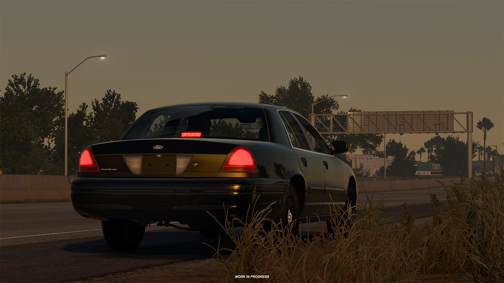 Crown Victoria rear interior