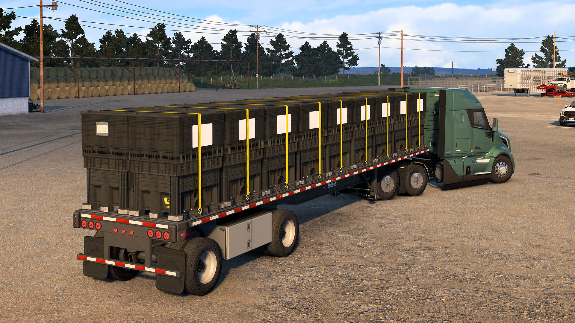 Truss cargo delivery