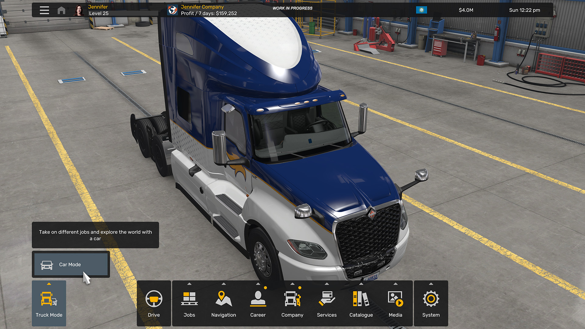 Mode Management Interface