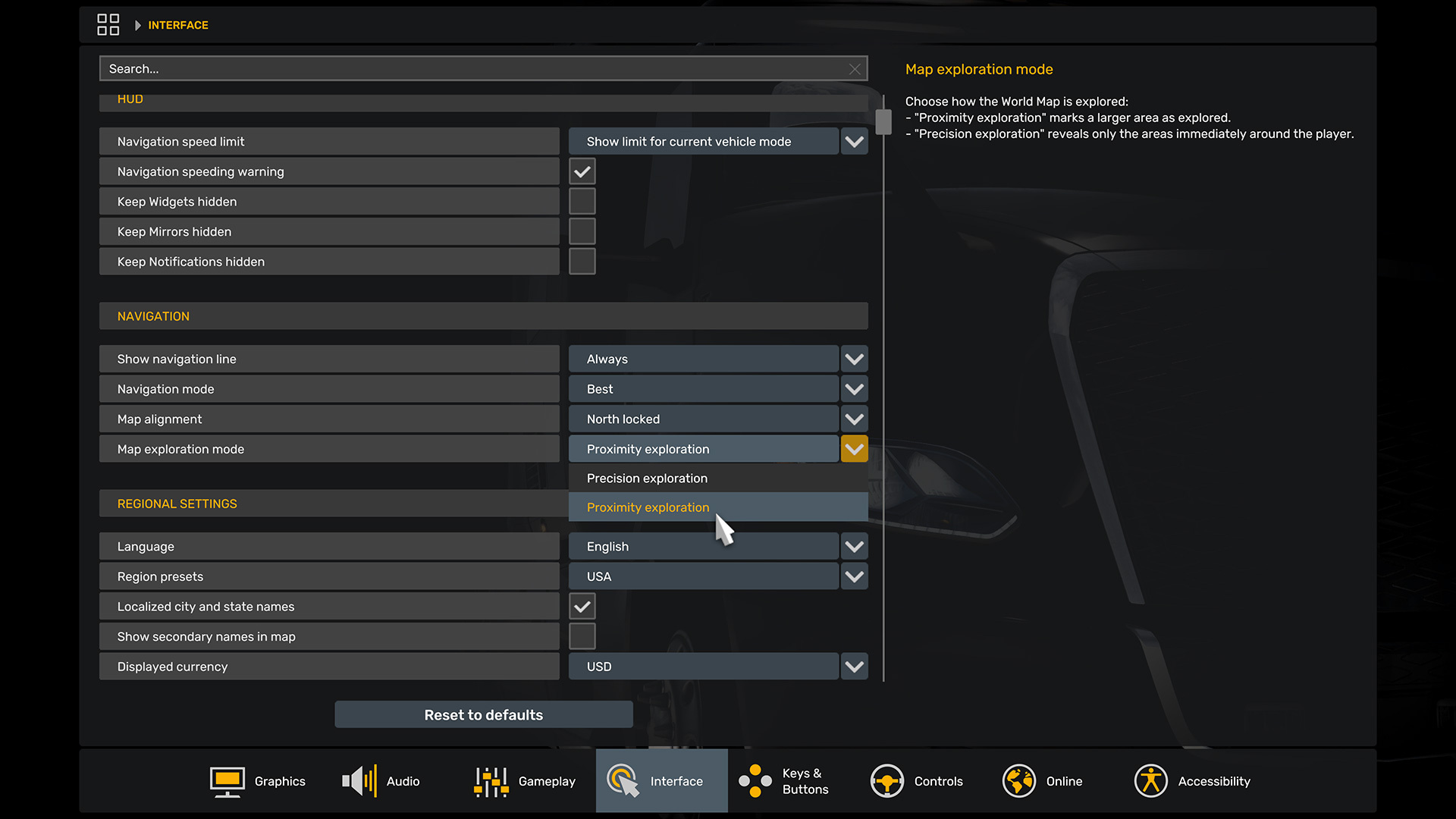 Secret road hint in American Truck Simulator