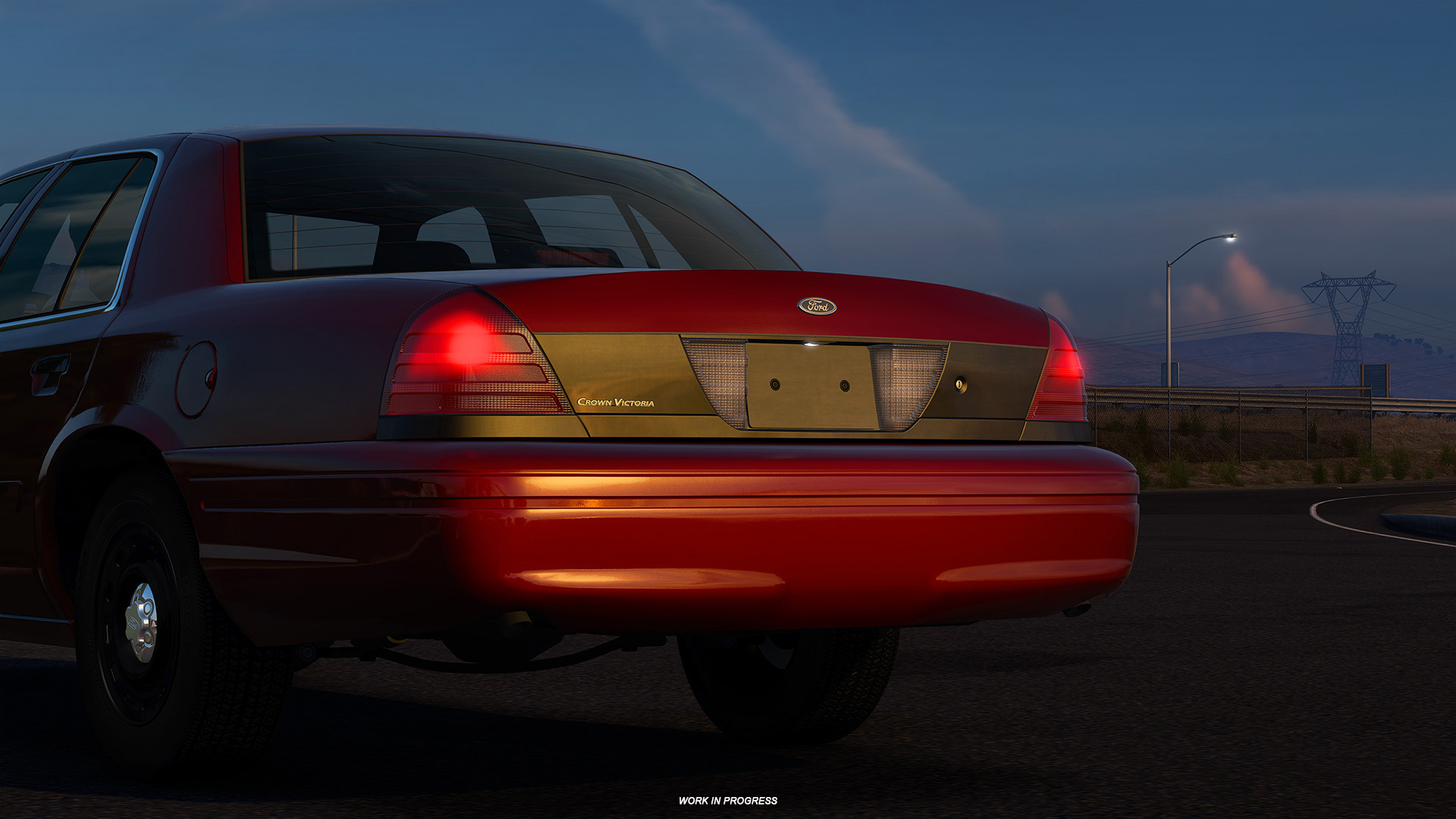 Crown Victoria rear view