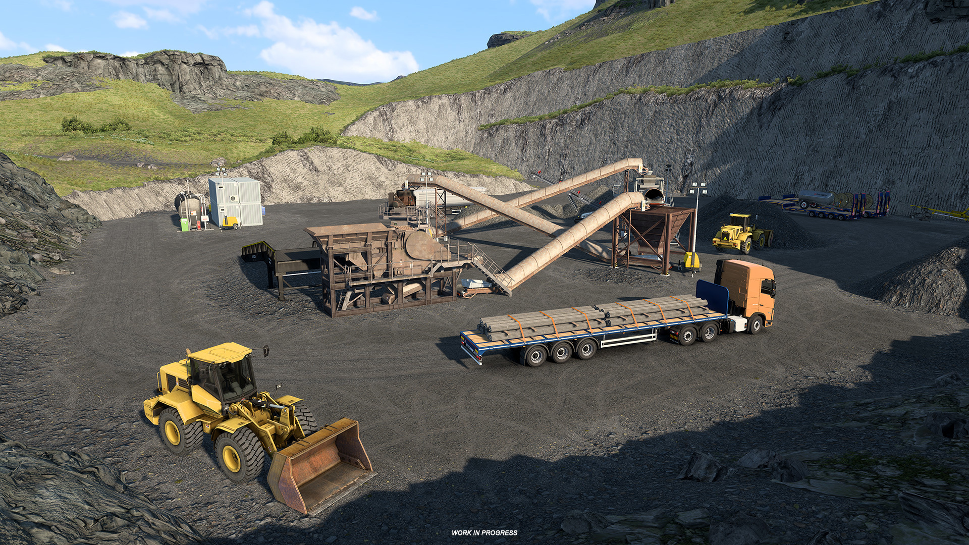 Quarry landscape